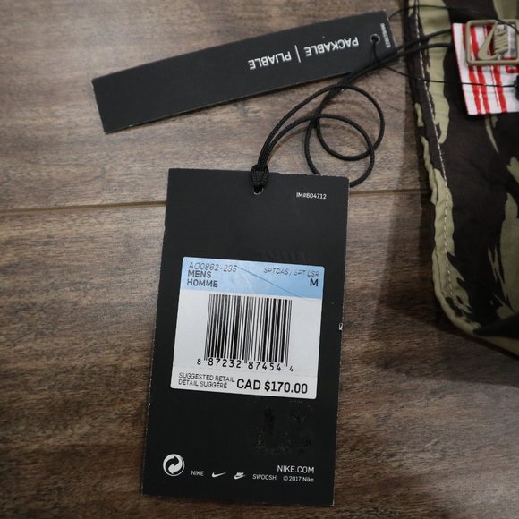 NWT NIKE SPORTSWEAR AOP VW SWOOSH WOVEN JACKET - Picture 2 of 4